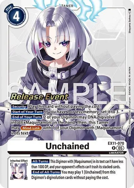Unchained card art