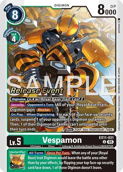 Vespamon card art