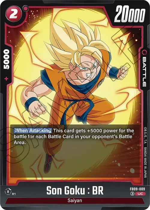 Son Goku : BR card art