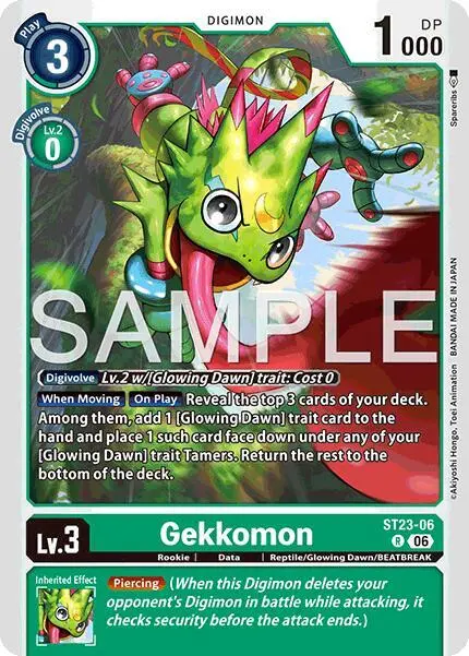 Gekkomon card art