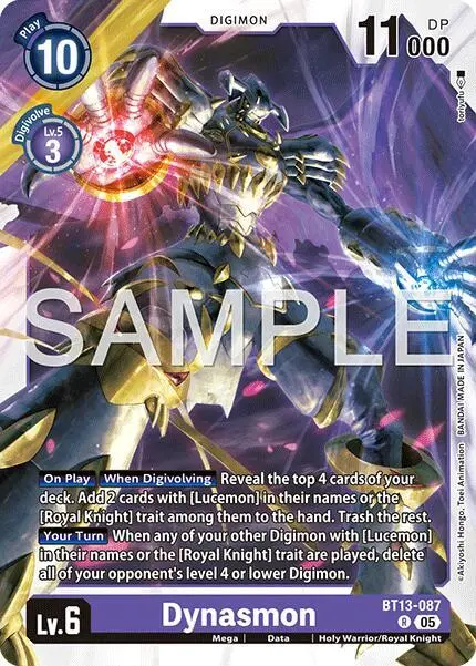 Dynasmon - BT13-087 (Reprint) card art