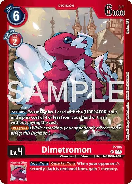 Dimetromon - P-189 card art