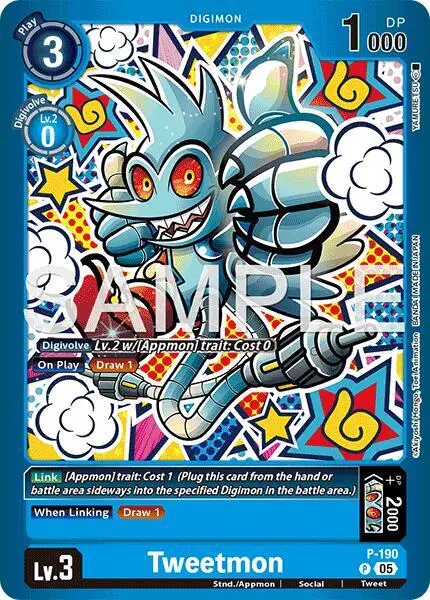 Tweetmon card art