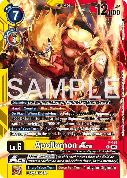 Apollomon ACE card art