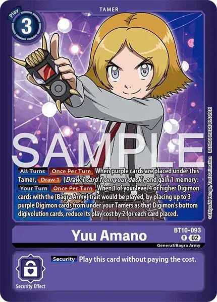 Yuu Amano card art