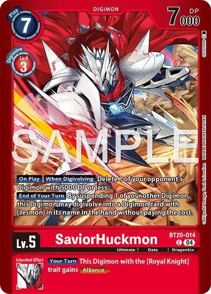 SaviorHuckmon card art
