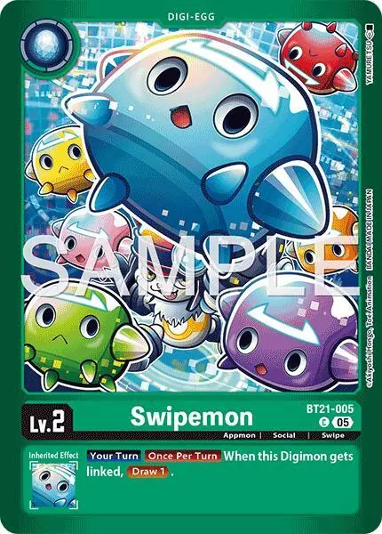 Swipemon card art