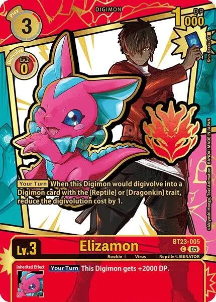 Elizamon (Rare Pull) card art
