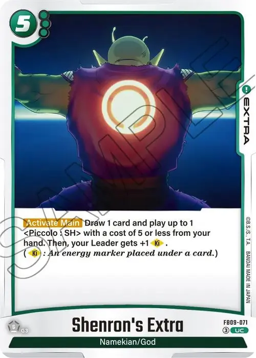 Shenron's Extra card art