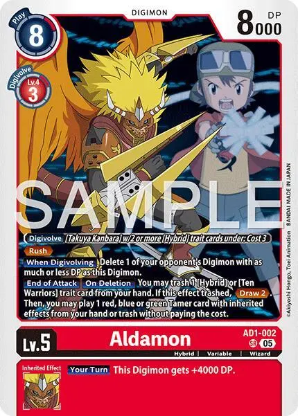 Aldamon card art