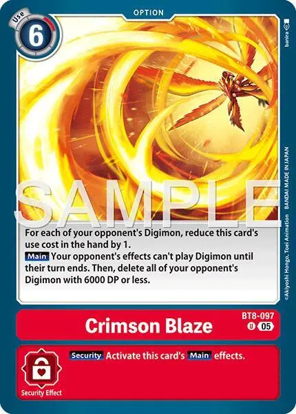 Crimson Blaze (Reprint) card art