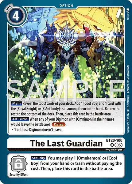 The Last Guardian (Reprint) card art