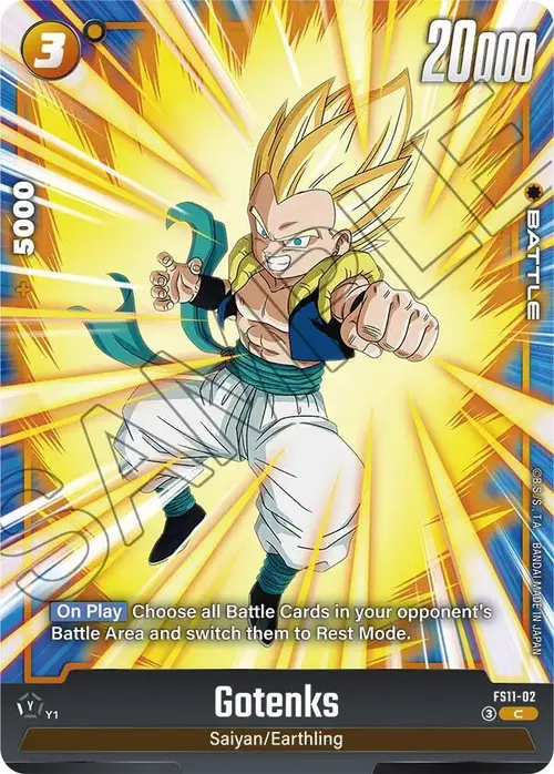 Gotenks card art