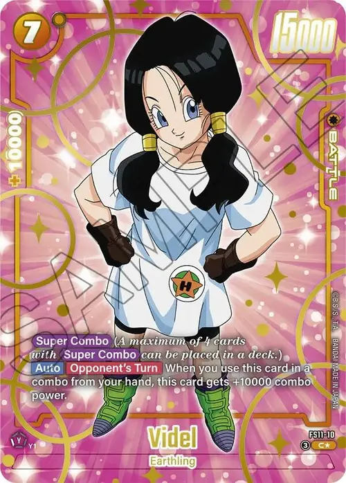 Videl (Gold) card art