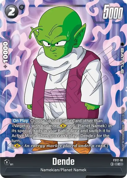 Dende card art