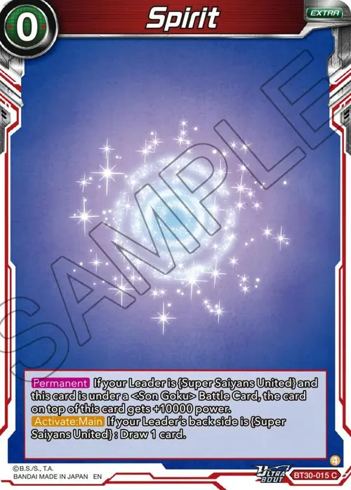 Spirit card art