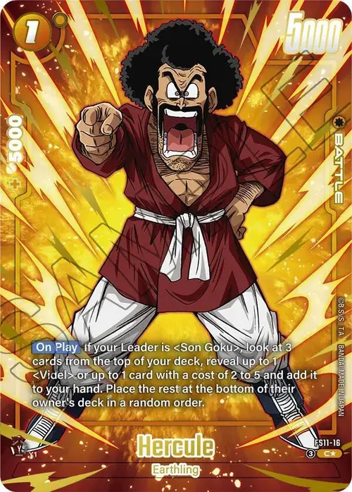 Hercule (Alternate Art) card art