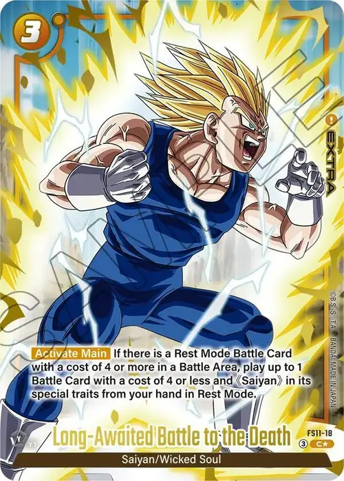 Long-Awaited Battle to the Death (Gold) card art