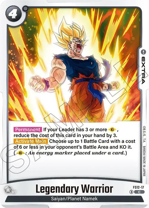 Legendary Warrior card art