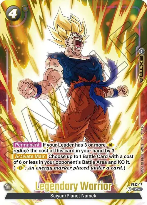 Legendary Warrior (Gold) card art