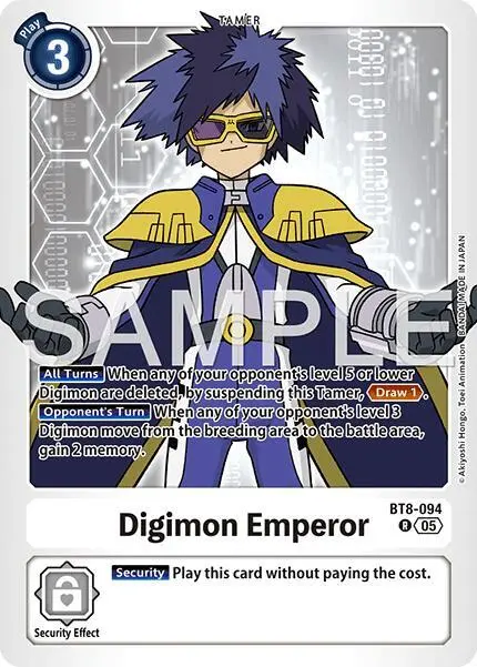 Digimon Emperor (Reprint) card art