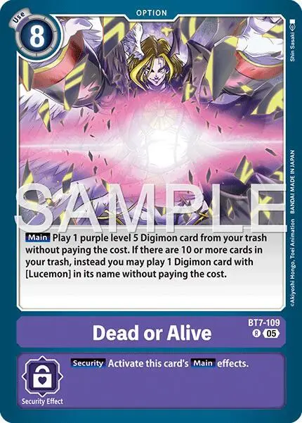 Dead or Alive (Reprint) card art