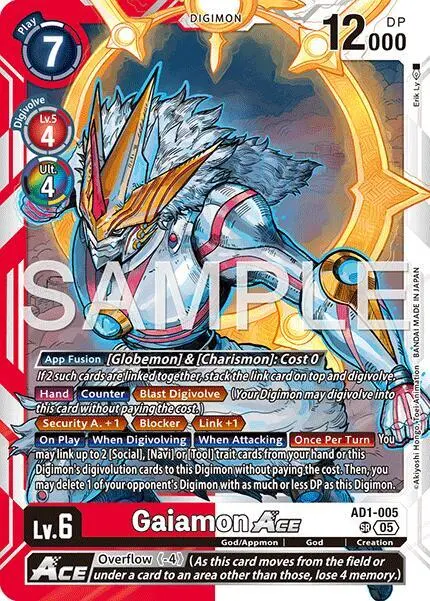 Gaiamon ACE card art