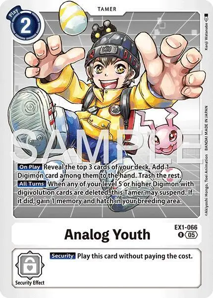 Analog Youth (Reprint) card art