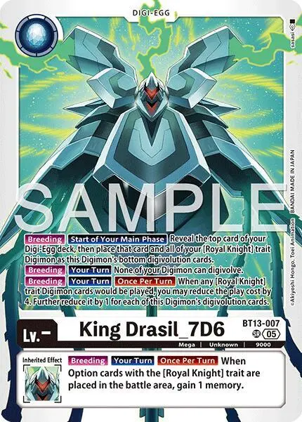 King Drasil_7D6 (Reprint) card art