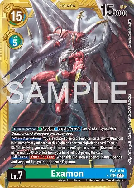 Examon (Gold Border) card art
