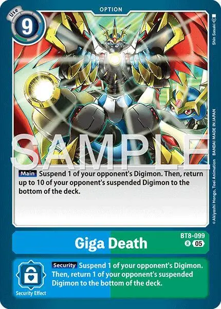 Giga Death (Reprint) card art