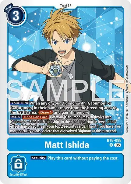 Matt Ishida (Reprint) card art