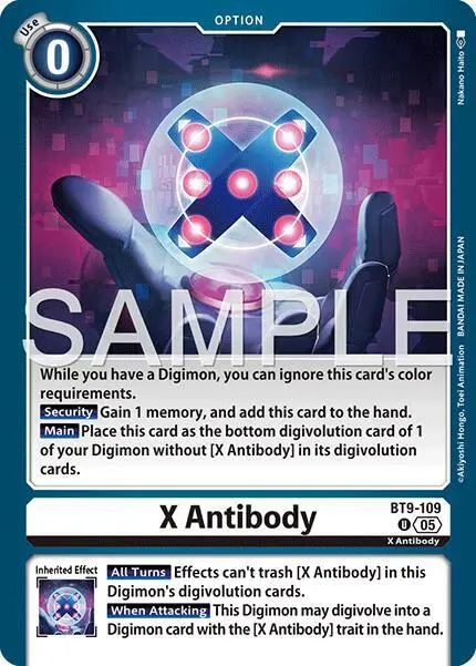X Antibody (Reprint) card art