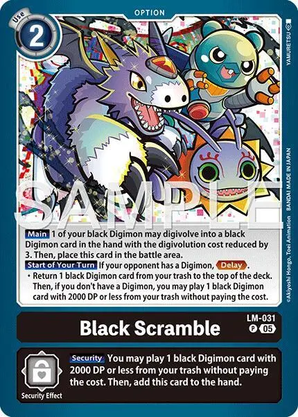 Black Scramble (Reprint) card art