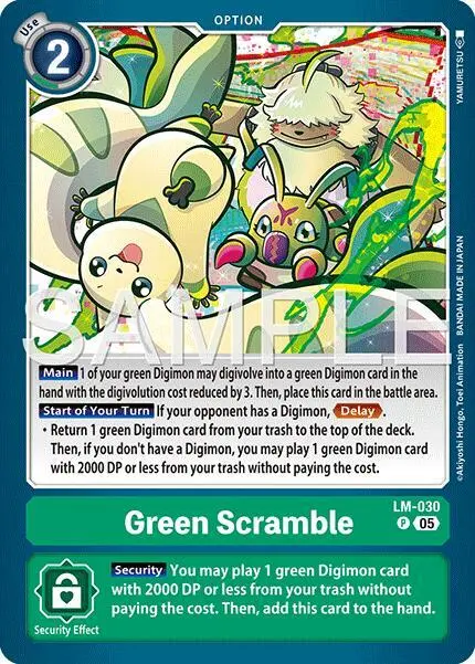 Green Scramble (Reprint) card art