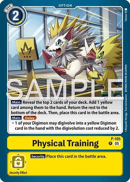Physical Training (Reprint) card art