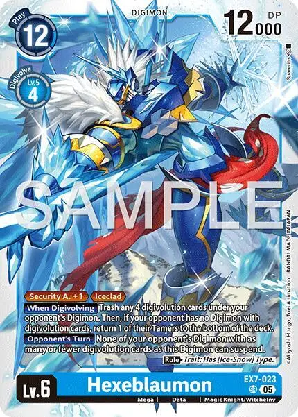 Hexeblaumon (Reprint) card art