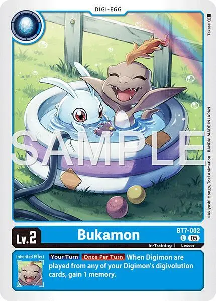 Bukamon (Reprint) card art