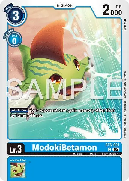ModokiBetamon (Reprint) card art