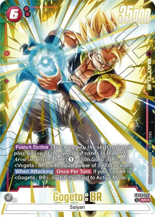 Gogeta : BR (Alternate Art) card art