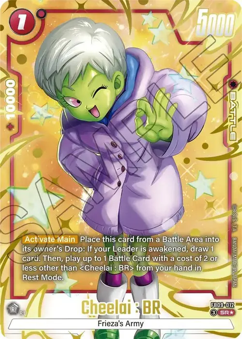 Cheelai : BR (Alternate Art) card art