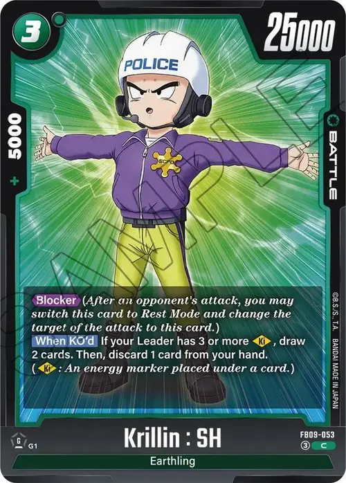 Krillin : SH card art