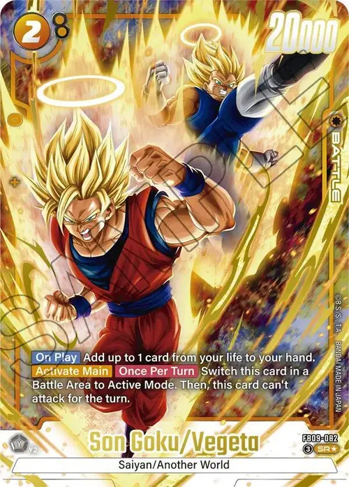 Son Goku/Vegeta (Alternate Art) card art
