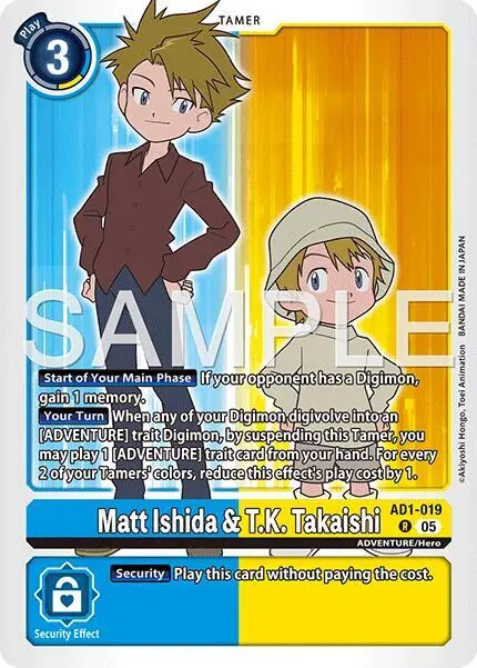 Matt Ishida & T.K. Takaishi card art