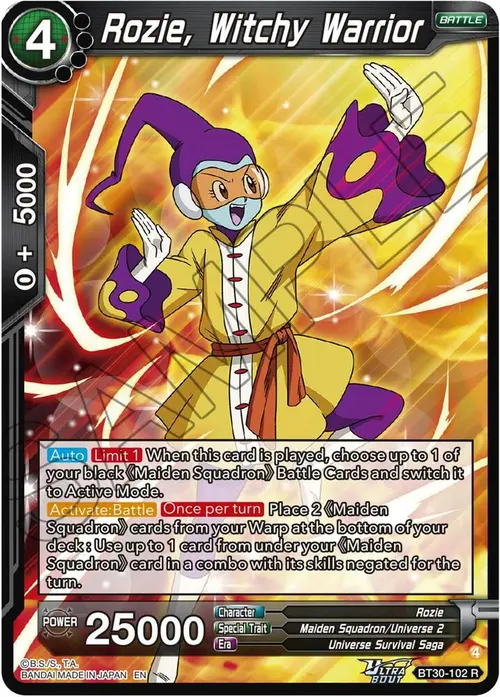 Rozie, Witchy Warrior card art