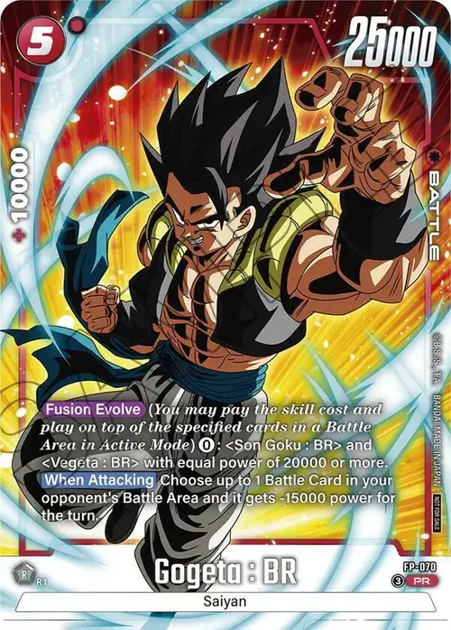 Gogeta : BR (Tournament Pack 10) card art