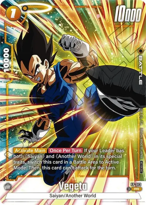 Vegeta (Tournament Pack 10) card art