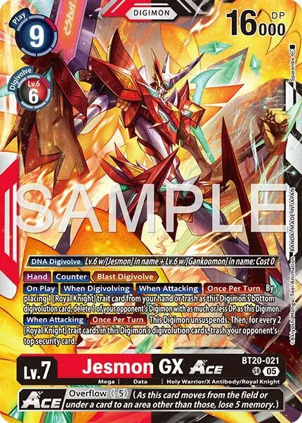 Jesmon GX ACE (Reprint) card art