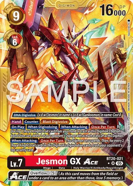 Jesmon GX ACE (Gold Border) card art