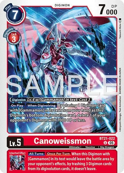 Canoweissmon (Reprint) card art